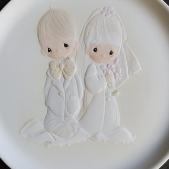 The Lord 1980 Precious MoBless You And Keep You Plate by Bill Biel & Sam Butcher - Picture 2 of 6